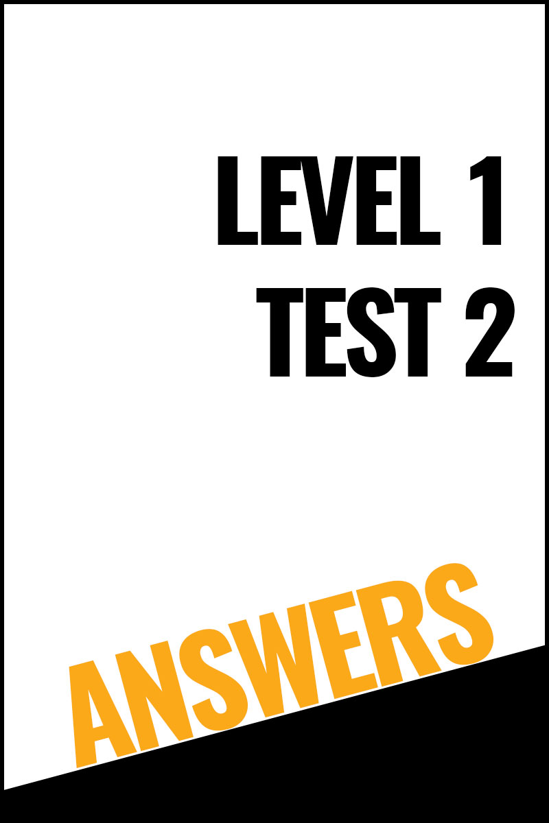 Level 1 Test 1