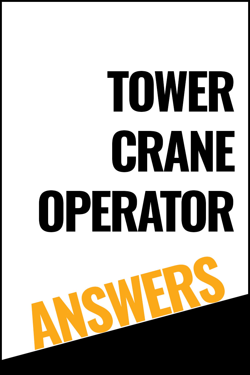 Tower Crane Operator