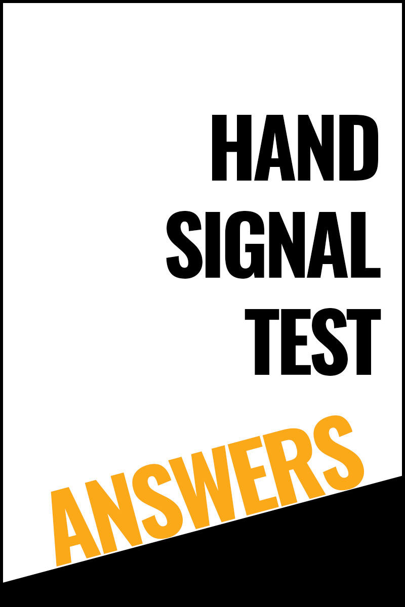 Hand Signal Test